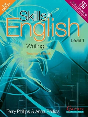 Skills in English - Writing Level 1 - Teacher Book book