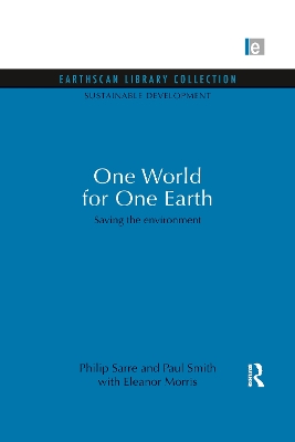 One World for One Earth book