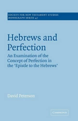 Hebrews and Perfection book