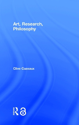 Art, Research, Philosophy book