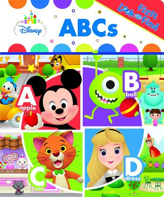 Disney Baby Abcs First Look & Find book