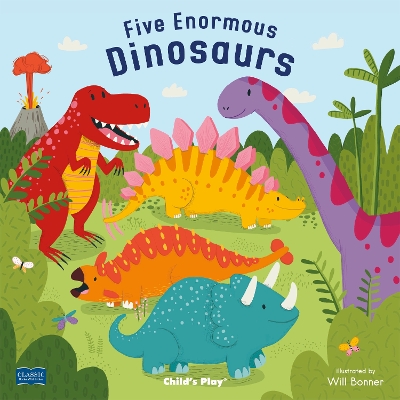 Five Enormous Dinosaurs book