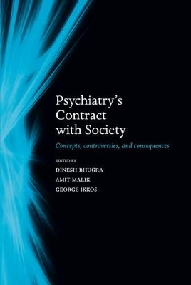 Psychiatry's contract with society book