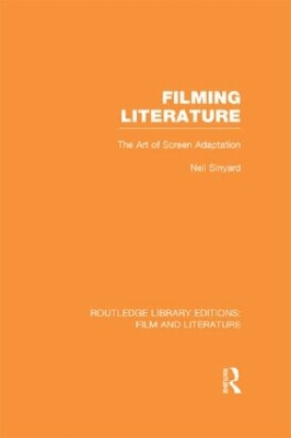 Filming Literature book