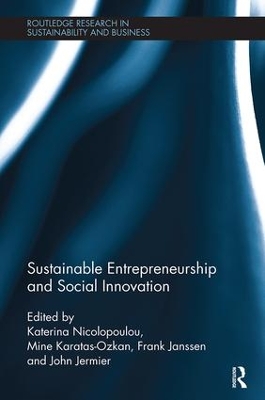 Sustainable Entrepreneurship and Social Innovation book