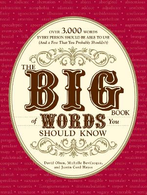 The The Big Book of Words You Should Know: Over 3,000 Words Every Person Should be Able to Use (And a few that you probably shouldn't) by David Olsen