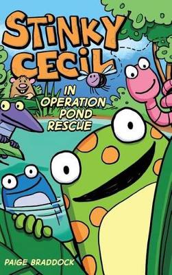 Stinky Cecil in Operation Pond Rescue book