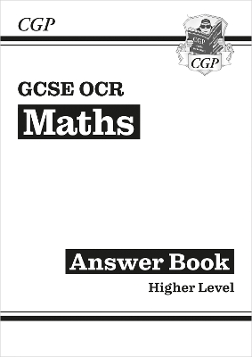 GCSE Maths OCR Answers for Workbook: Higher - for the Grade 9-1 Course book