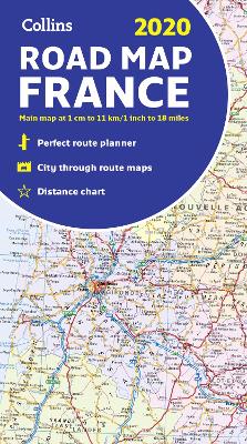 2020 Collins Map of France by Collins Maps