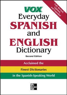 Vox Everyday Spanish and English Dictionary book