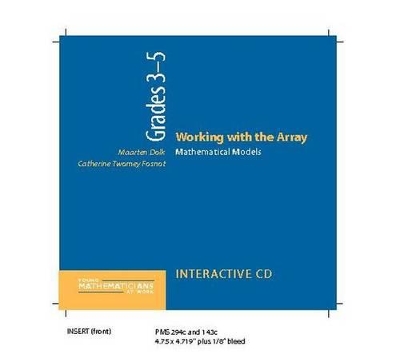 Working With The Array, Grades 3-5 book