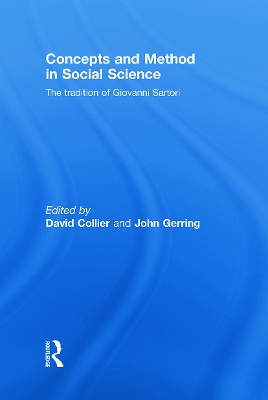 Concepts and Method in Social Science book