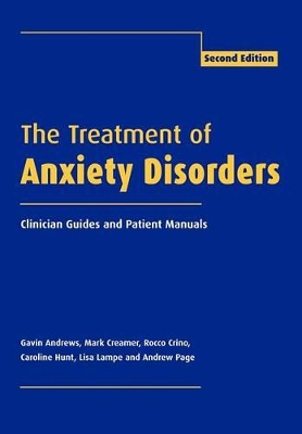 Treatment of Anxiety Disorders book