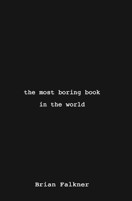 Most Boring Book in the World book