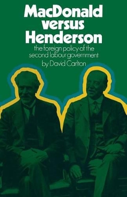 MacDonald versus Henderson book