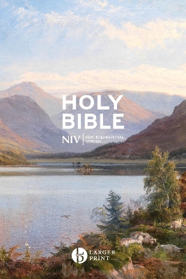 NIV Larger Print Gift Hardback Bible book