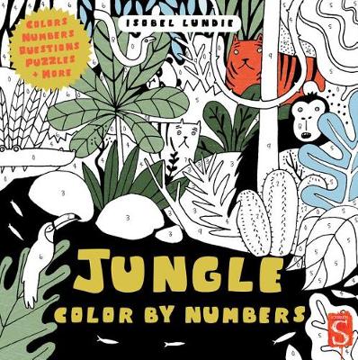 Jungle Color by Numbers book