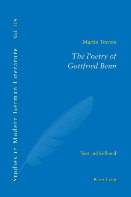 Poetry of Gottfried Benn book