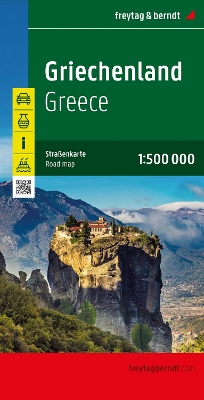 Greece Road Map 1:500,000 book