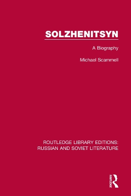 Solzhenitsyn: A Biography book