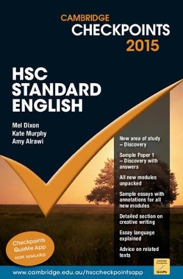 Cambridge Checkpoints HSC Standard English 2015 book