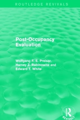 Post-Occupancy Evaluation book