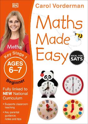 Maths Made Easy Ages 6-7 Key Stage 1 Beginner book