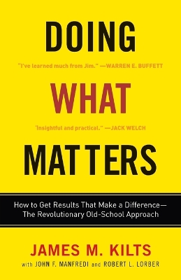 Doing What Matters book