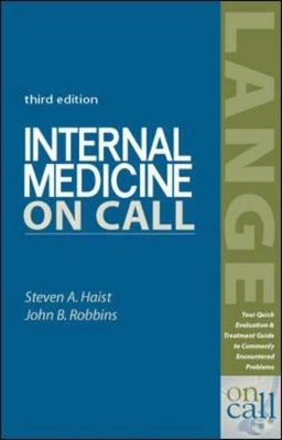Internal Medicine on Call by Steven A. Haist