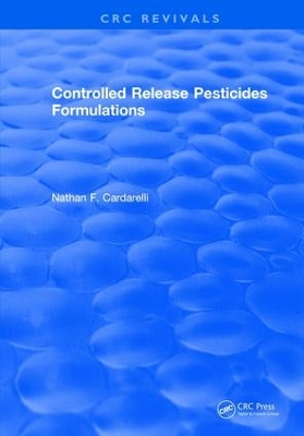 Controlled Release Pesticides Formulations book