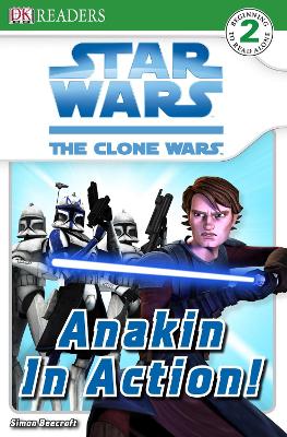 Star Wars Clone Wars Anakin in Action! book