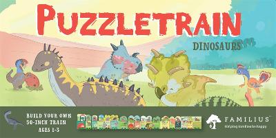 PuzzleTrain: Dinosaurs 26-Piece Puzzle book