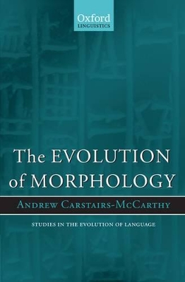 Evolution of Morphology book