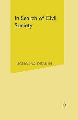 In Search of Civil Society by Nicholas Deakin