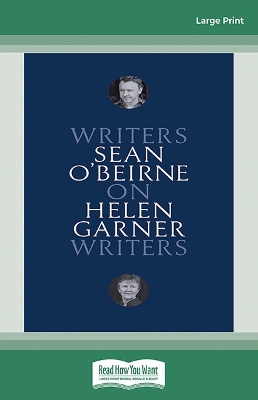On Helen Garner: Writers on Writers book