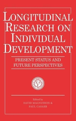 Longitudinal Research on Individual Development book