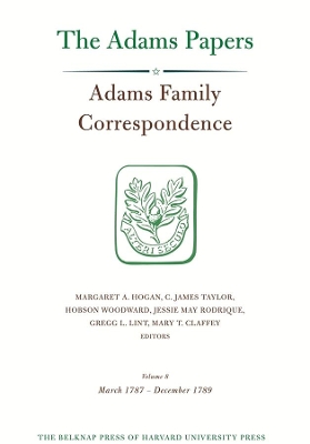 Adams Family Correspondence by Adams Family