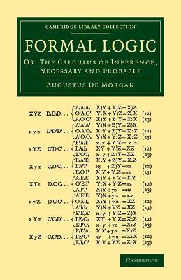 Formal Logic by Augustus de Morgan