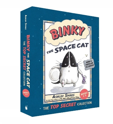 Binky The Space Cat: The Top Secret Collection by Ashley Spires