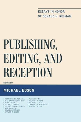 Publishing, Editing, and Reception book