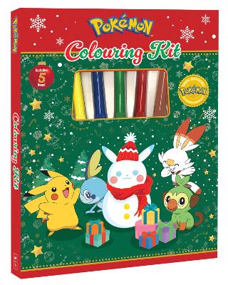 Pokemon Christmas: Activity and Sticker Kit book