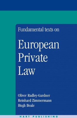 Fundamental Texts on European Private Law book