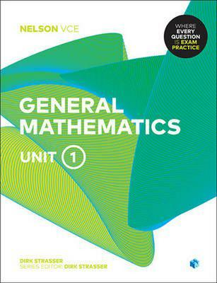 Nelson VCE General Mathematics Unit 1 (Student Book with 4 Access Codes) book