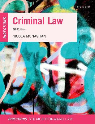 Criminal Law Directions by Nicola Monaghan