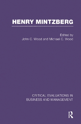 Henry Mintzberg book