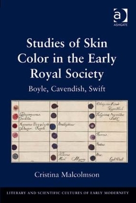 Studies of Skin Color in the Early Royal Society book