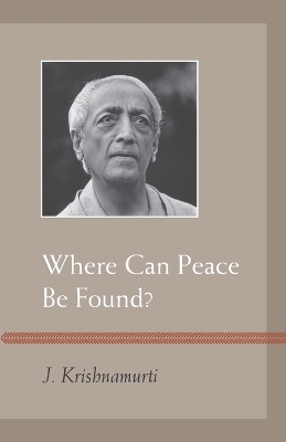 Where Can Peace Be Found? book