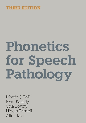 Phonetics for Speech Pathology book