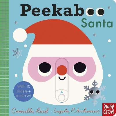 Peekaboo Santa book