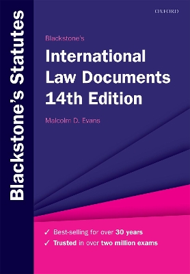 Blackstone's International Law Documents book